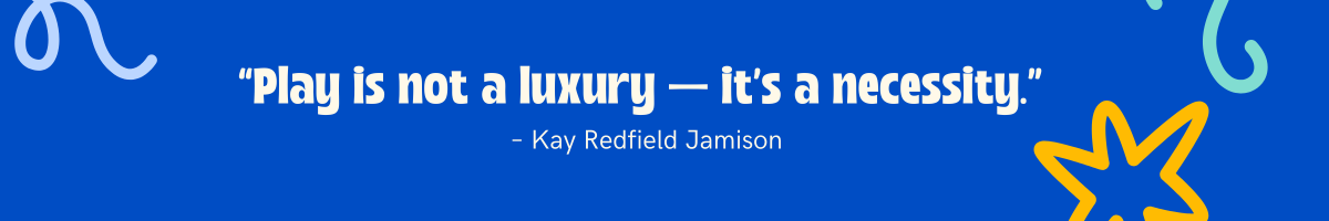 Banner - Play is not a luxury