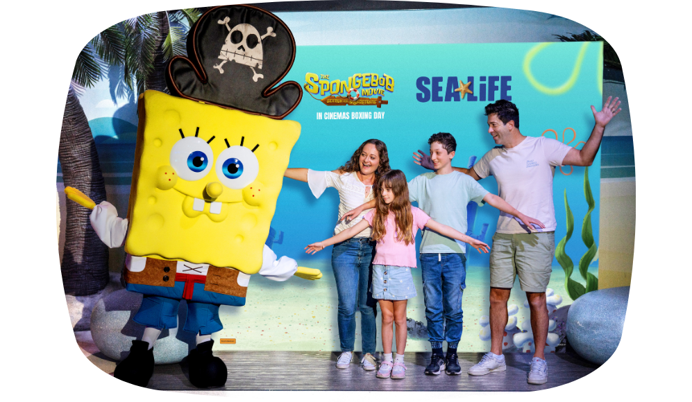 SpongeBob & Patrick Are Taking Over SEA LIFE This Summer — And Your Kids Are Gonna Flip