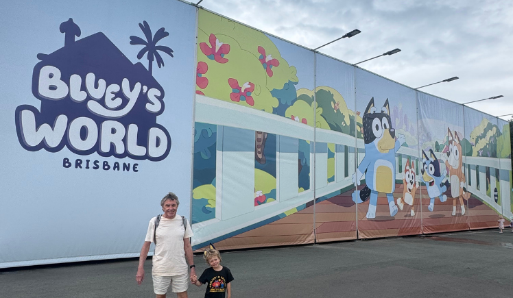 A Mini + Me Date at Bluey’s World: Oliver & Silvana’s Story