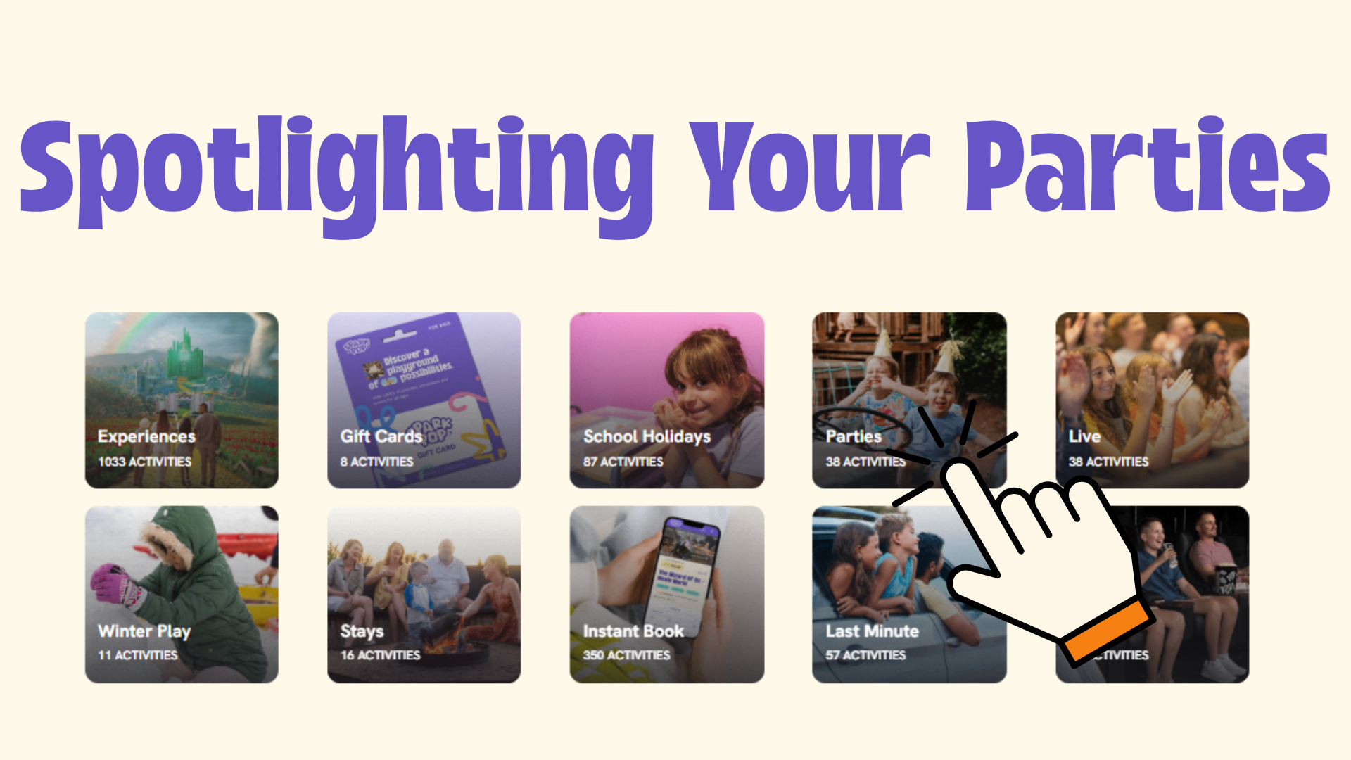 Spotlighting Your Parties